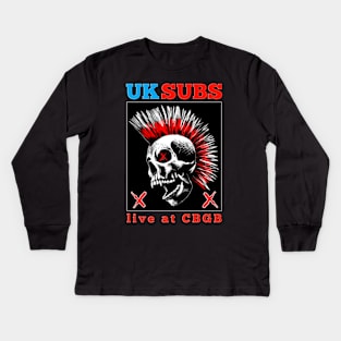 uk subs Kids Long Sleeve T-Shirt
